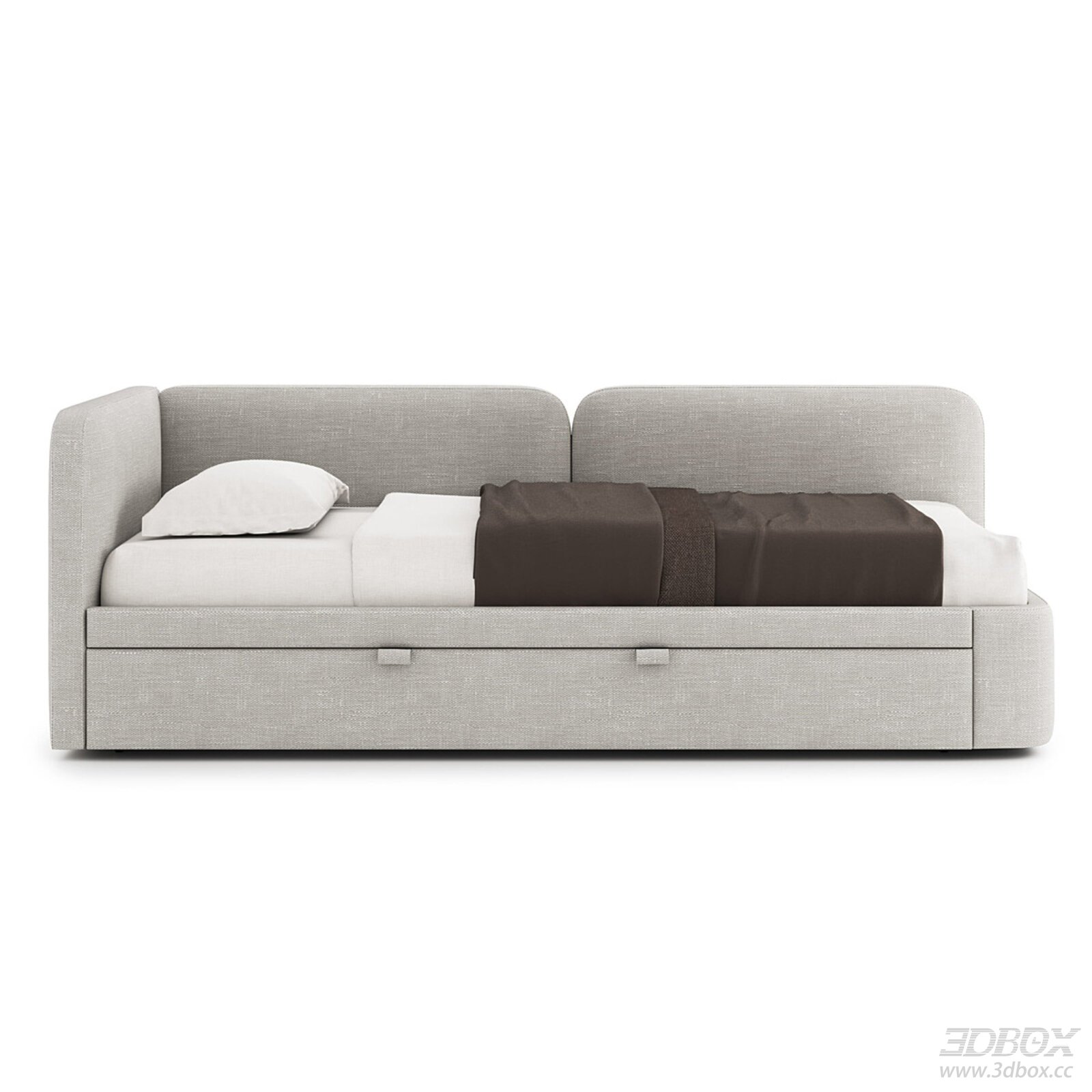 Modern Minimalist Single Bed