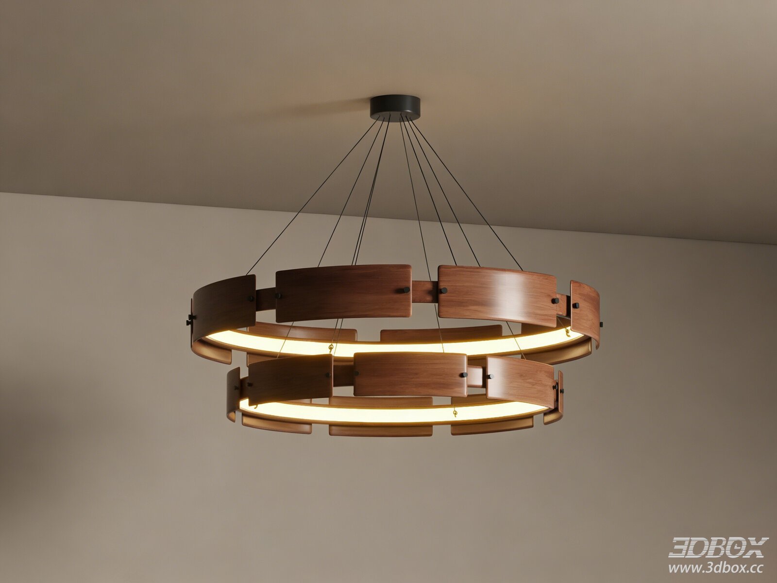 Chinese - Mid - Century Artistic Chandelier