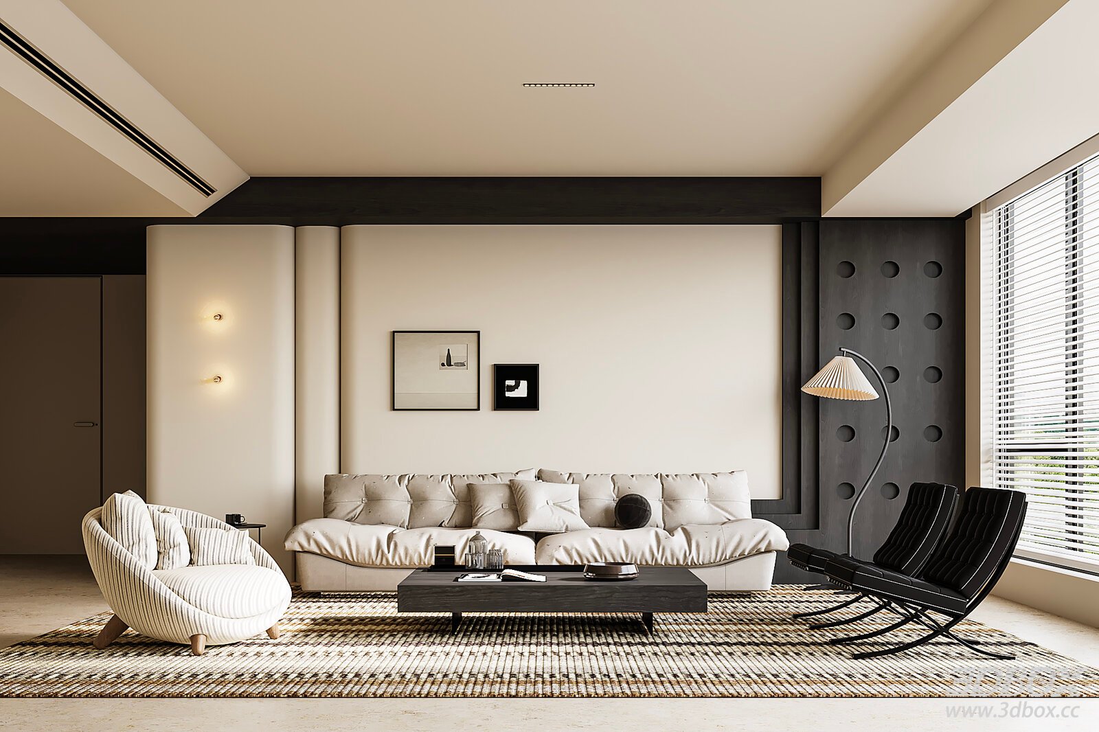 Modern Minimalist Living Room