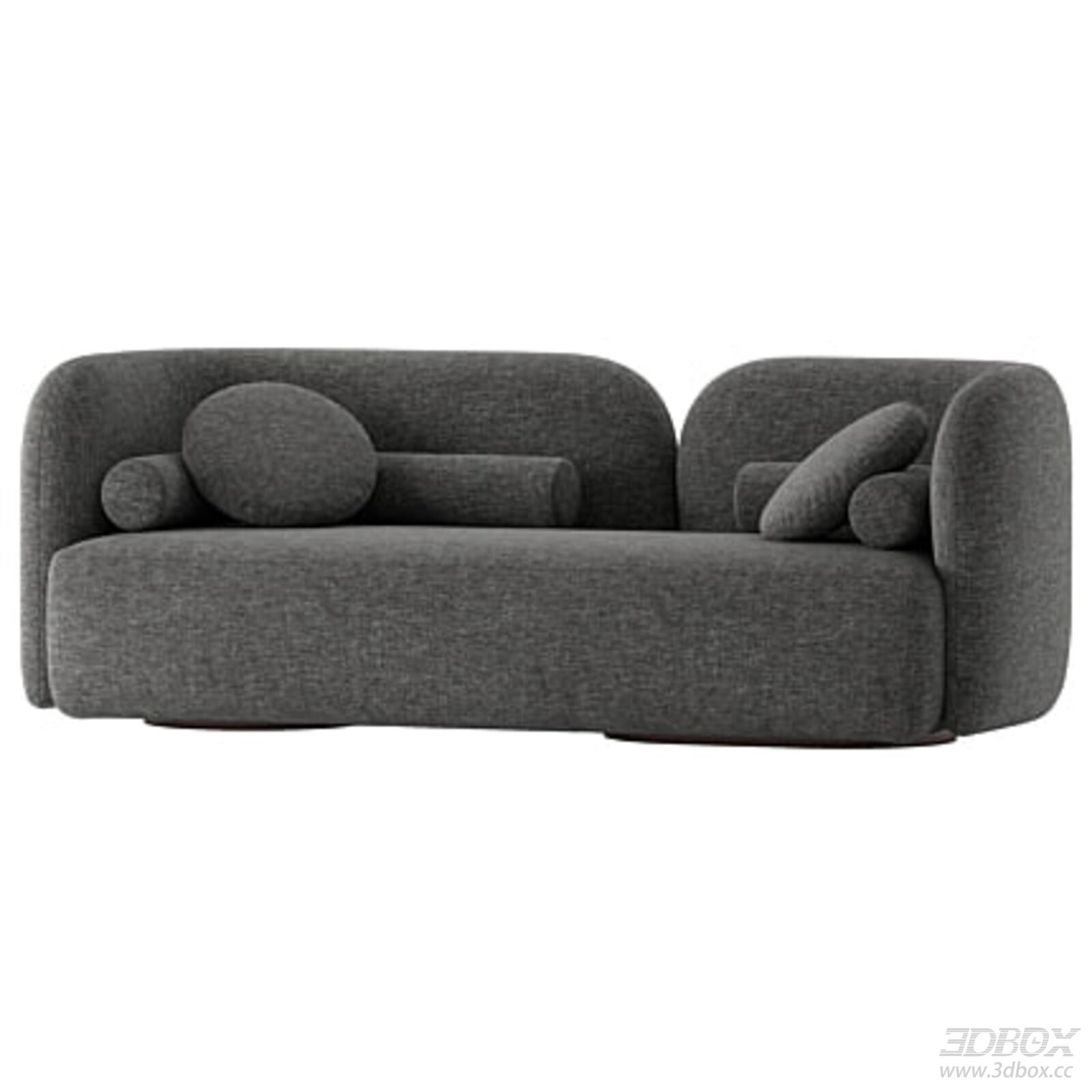 Modern Irregular Two - Seater Sofa