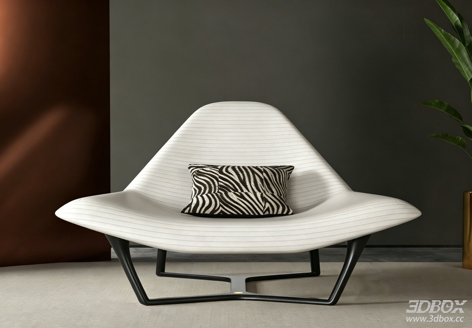 Modern Light Luxury Lounge Armchair