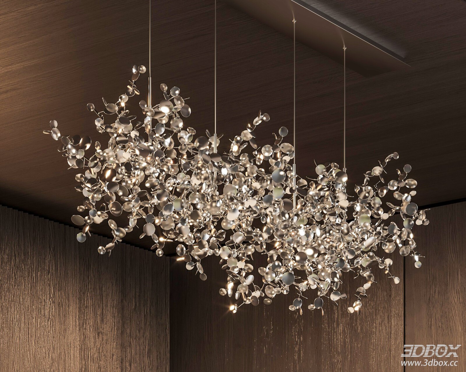Modern Art Creative Metal Chandelier