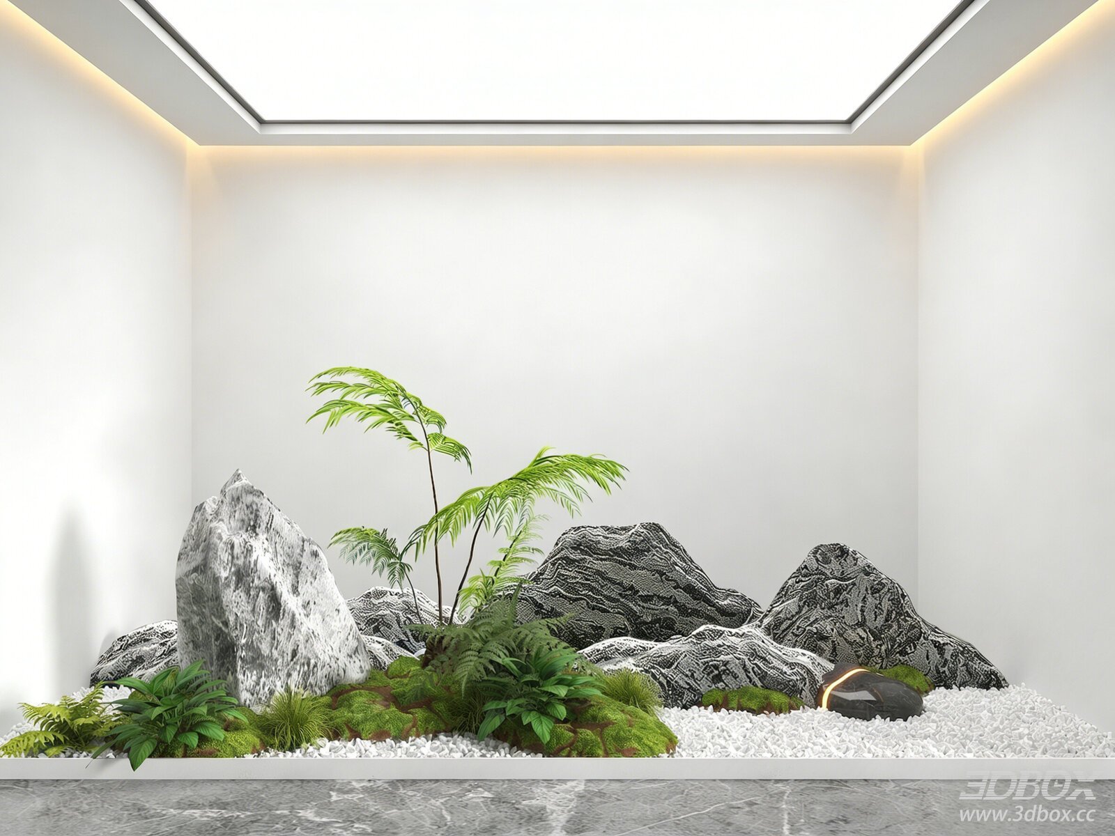 Modern Indoor Zen Landscape Decor