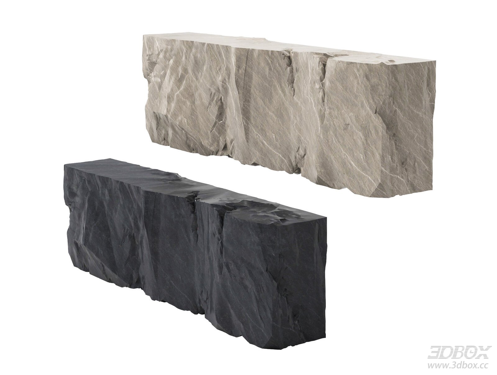 Modern Rough Stone Reception Counter