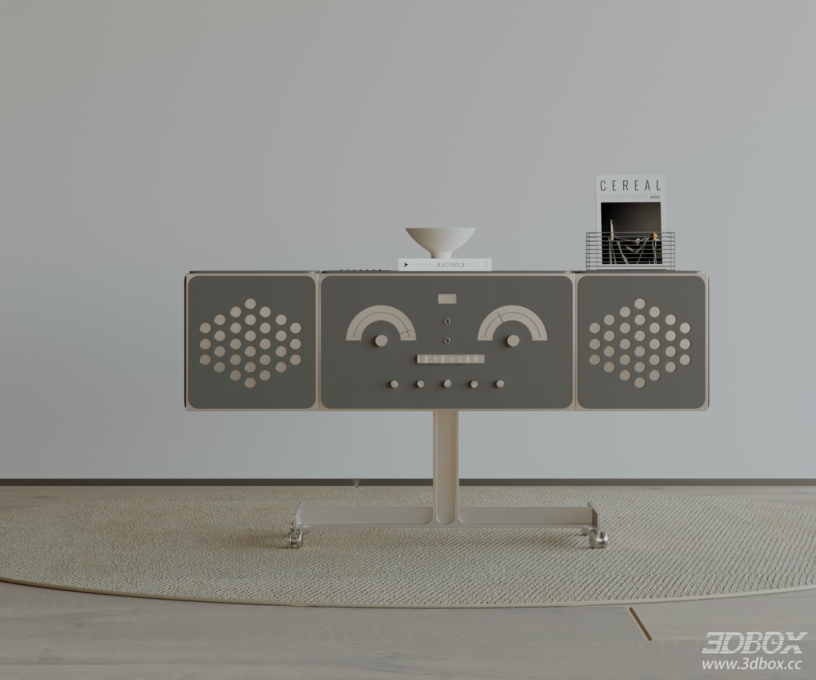 Modern Minimalist Hallway Side Cabinet