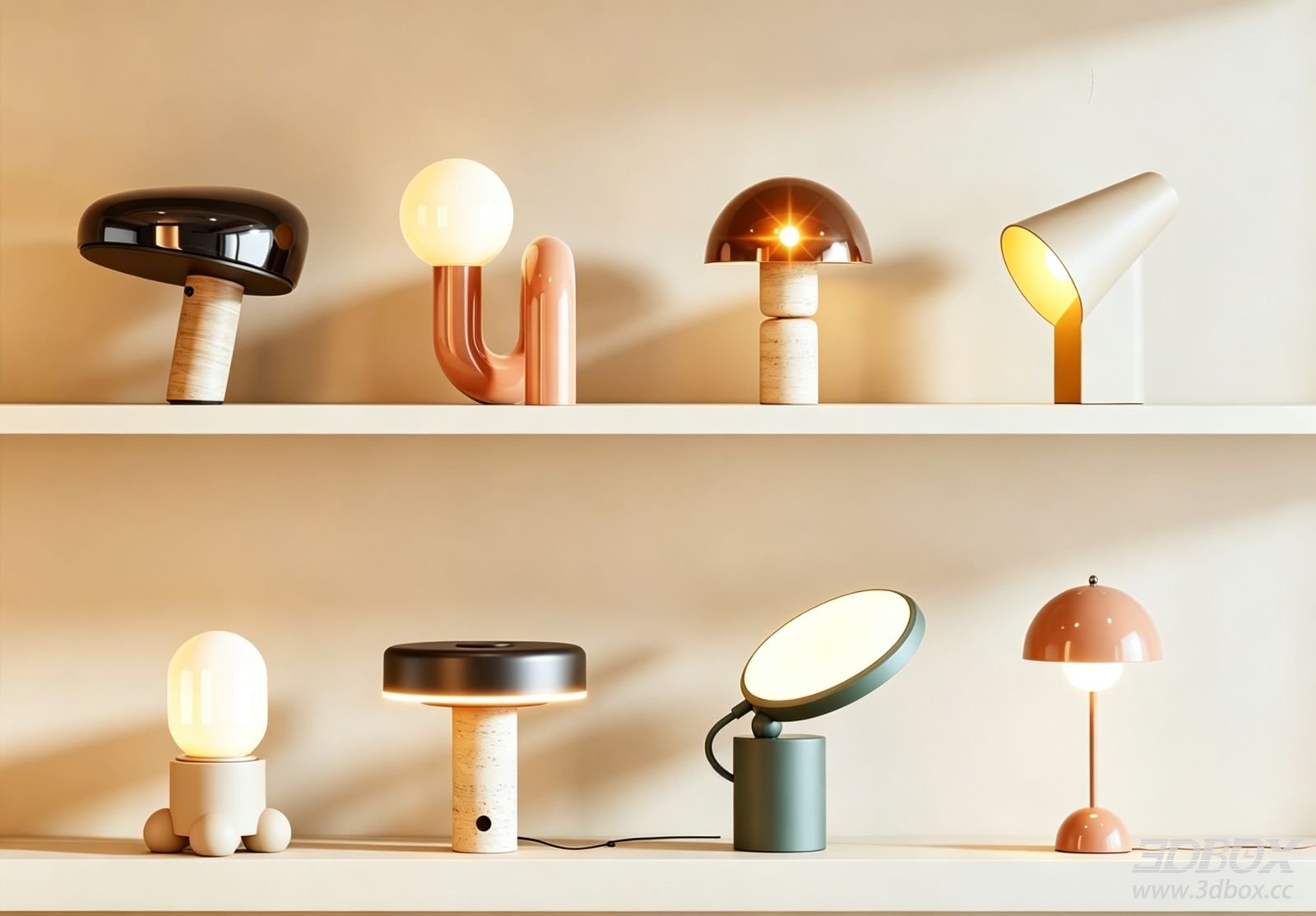 Modern Minimalist Table Lamp Set