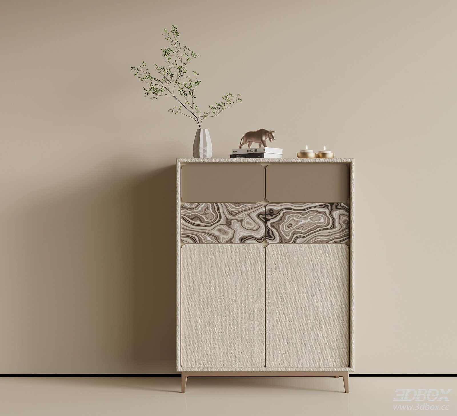 Modern Italian Style Sideboard Chest of Drawers