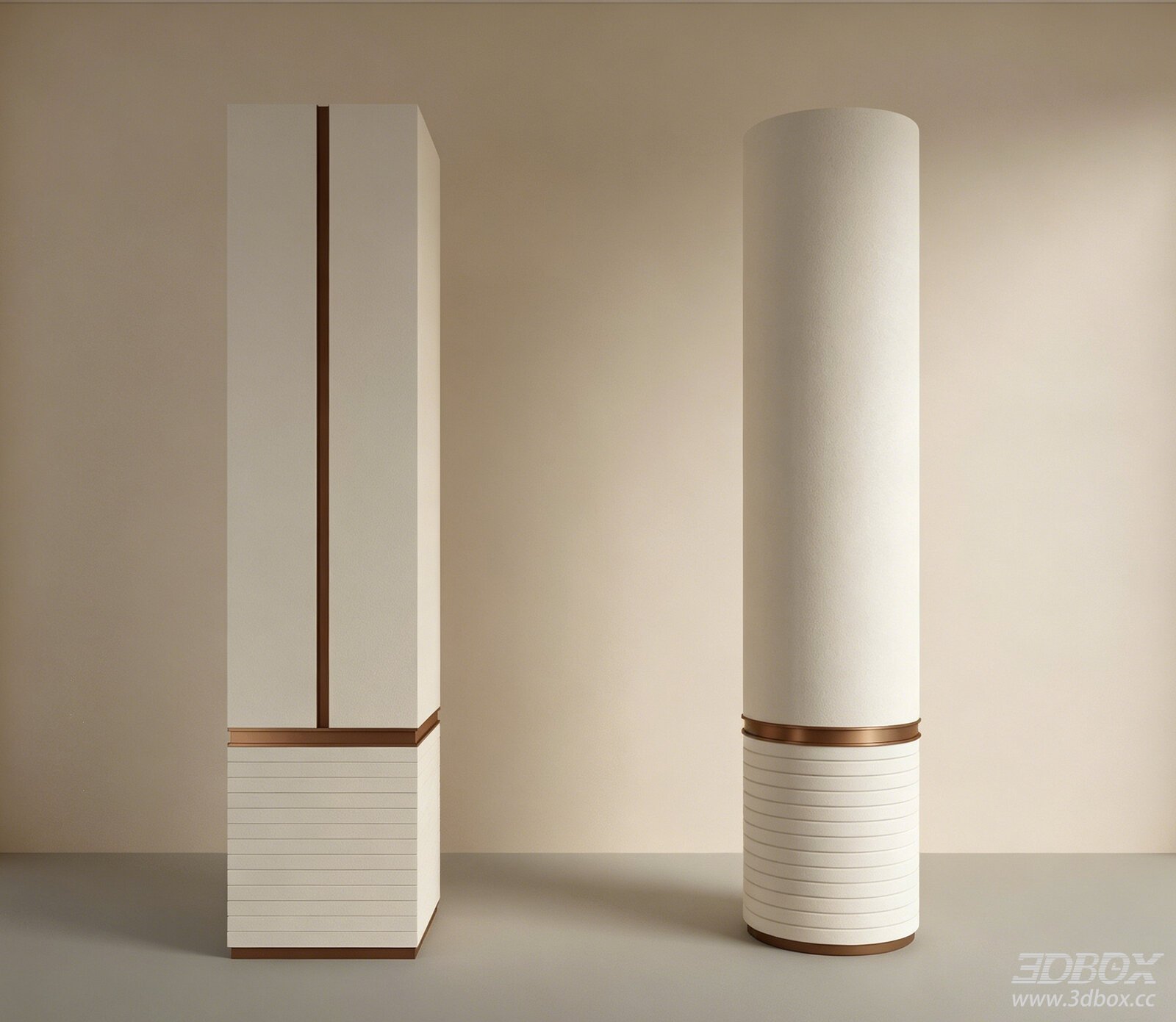 Modern Decorative Interior Column Set