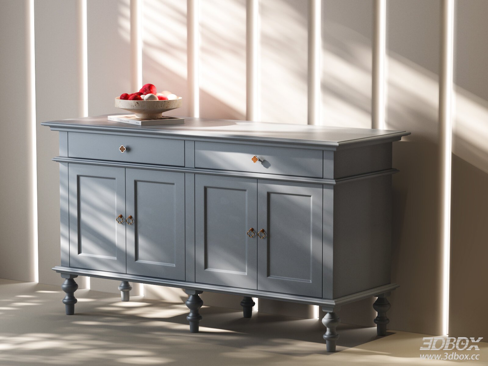 American Vintage Sideboard Chest of Drawers