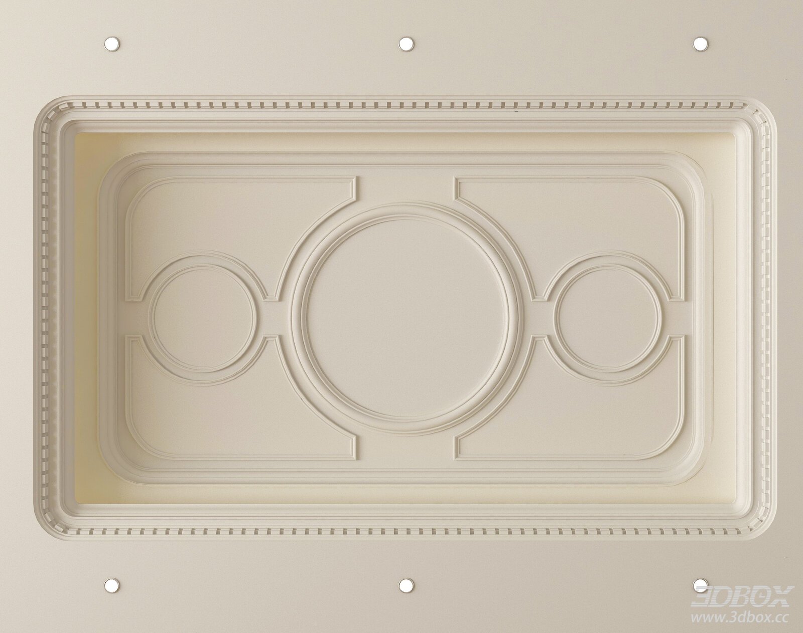 European Style Ornate Decorative Plaster Ceiling