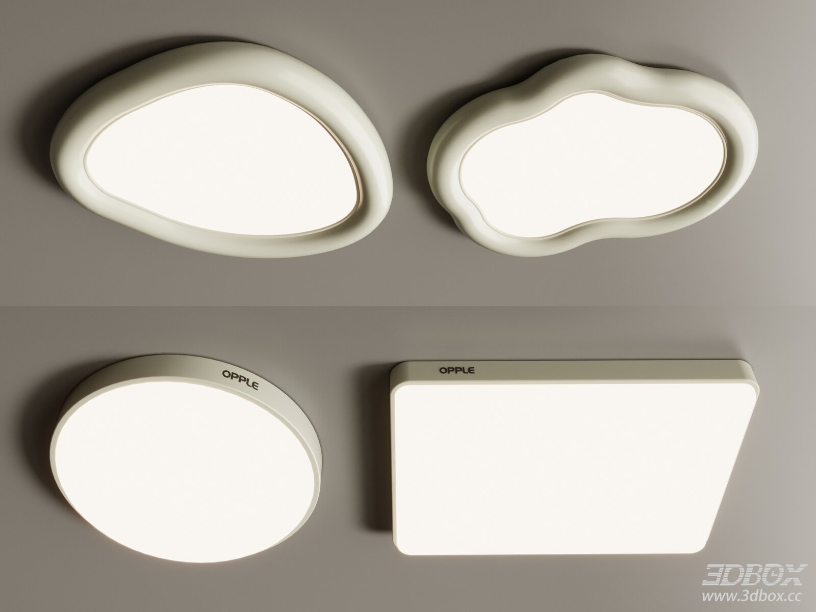 Modern Minimalist Ceiling Lamp Set OPPLE