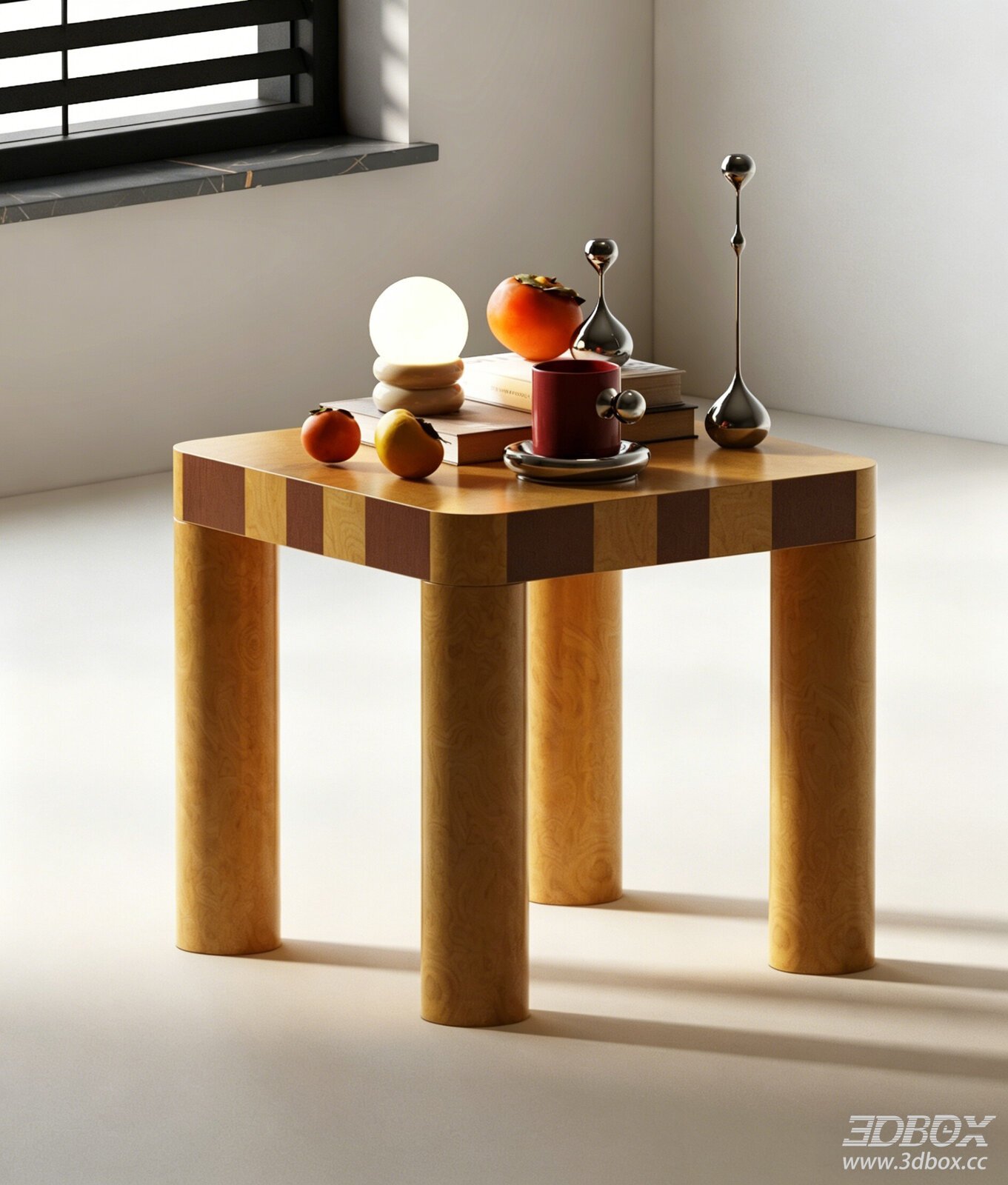 Modern Minimalist Wooden Side Table