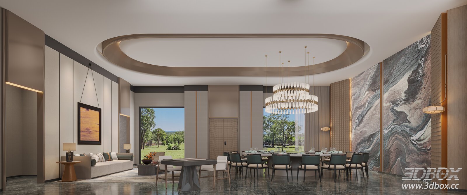 Modern Interior Scene