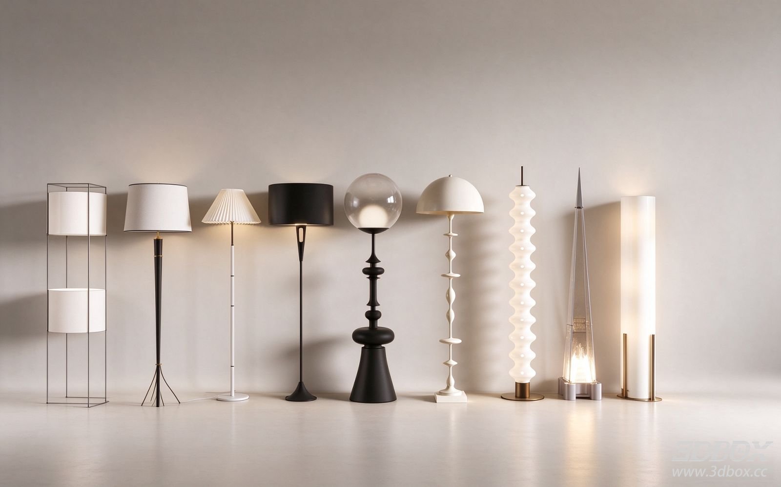 Modern Floor Lamp Set Collection