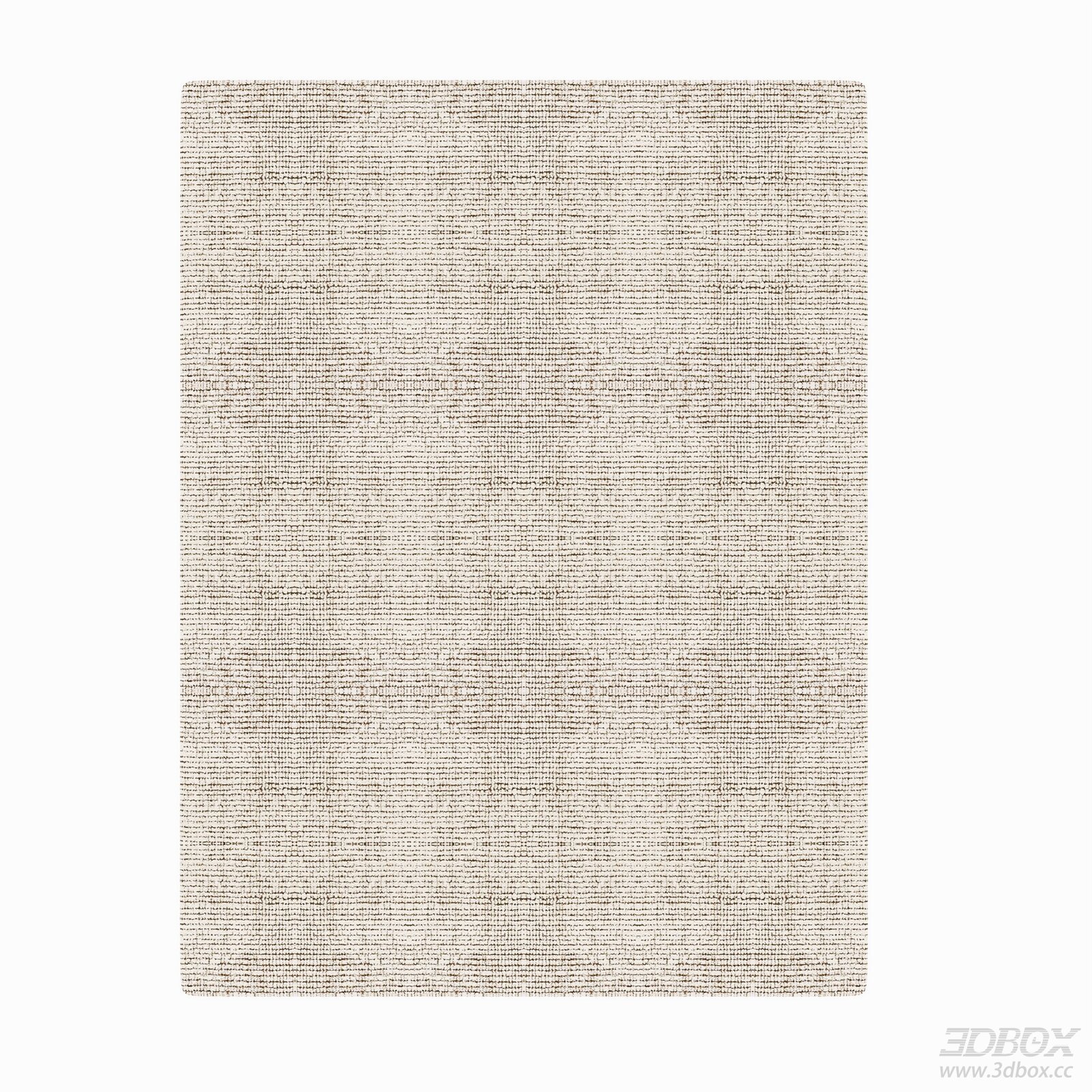 Modern Woven Beige Carpet for Living Room and Bedroom