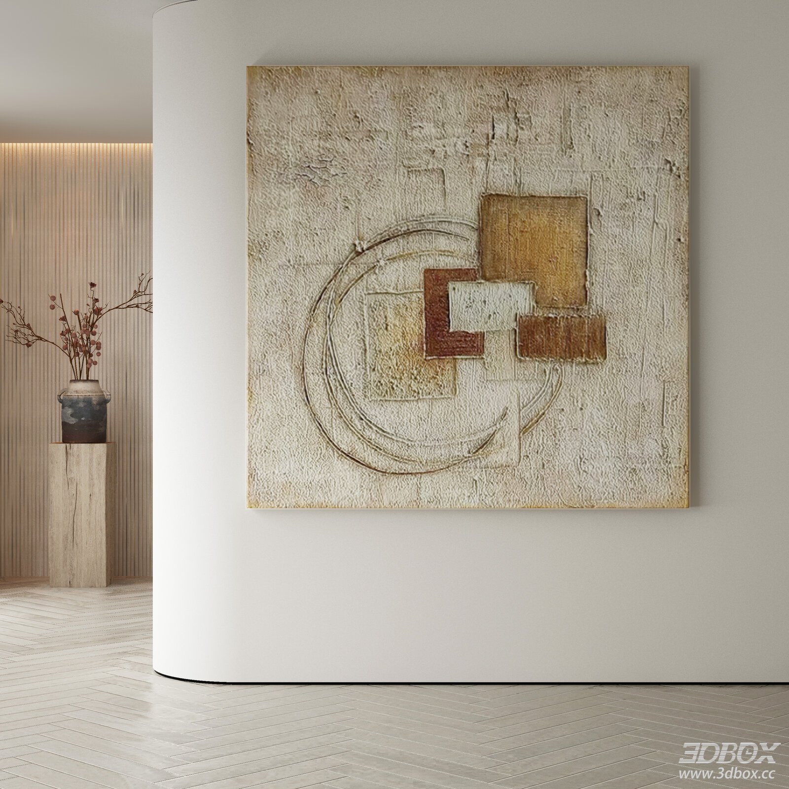 Modern Abstract Textured Wall Art Painting