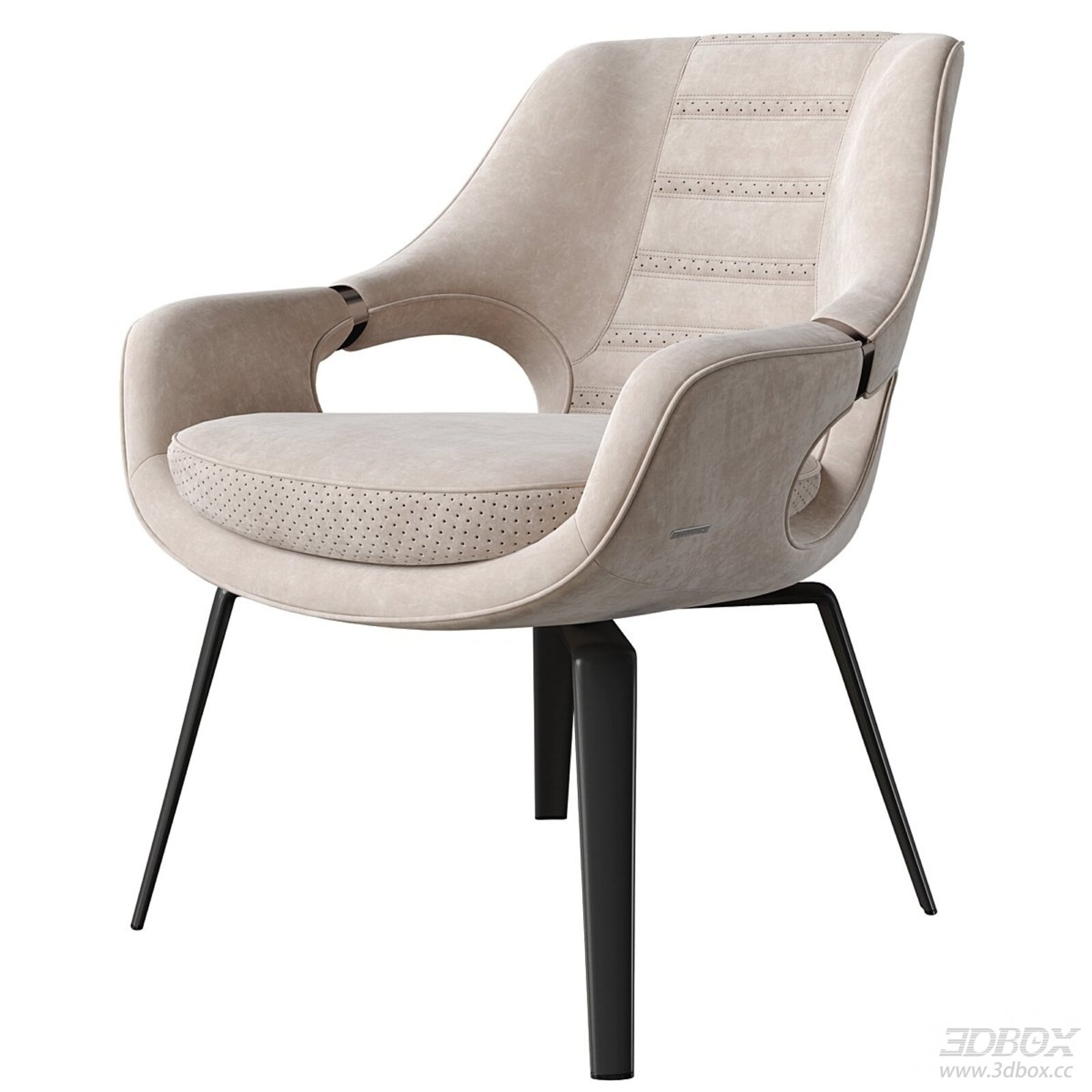 Visionnaire Stilgar Modern Upholstered Armchair
