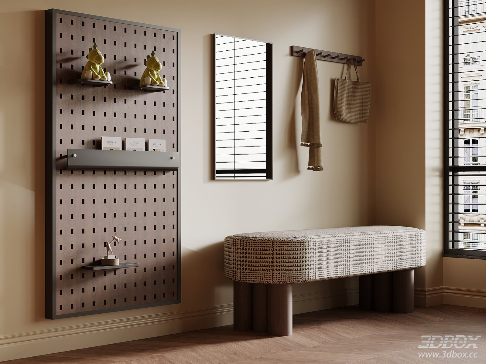 Mid Century Modern Hallway Entry Furniture Set