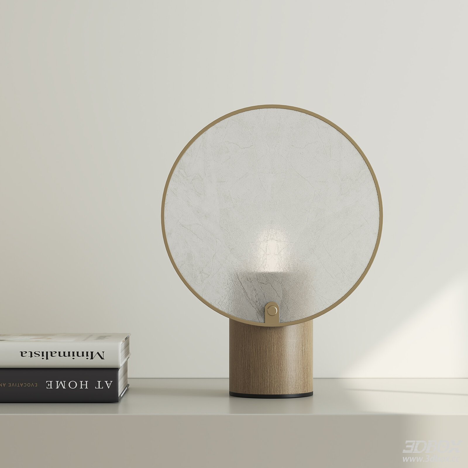 Modern New Chinese Style Wooden Table Lamp