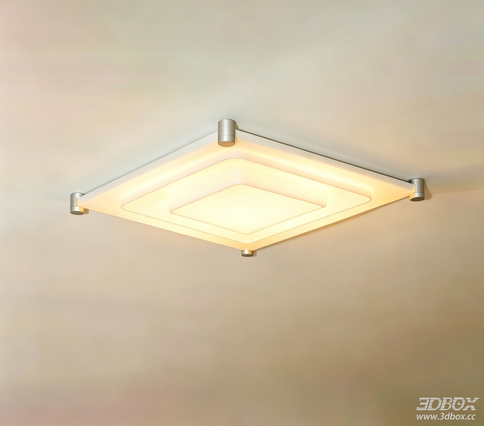Modern Square LED Ceiling Lamp