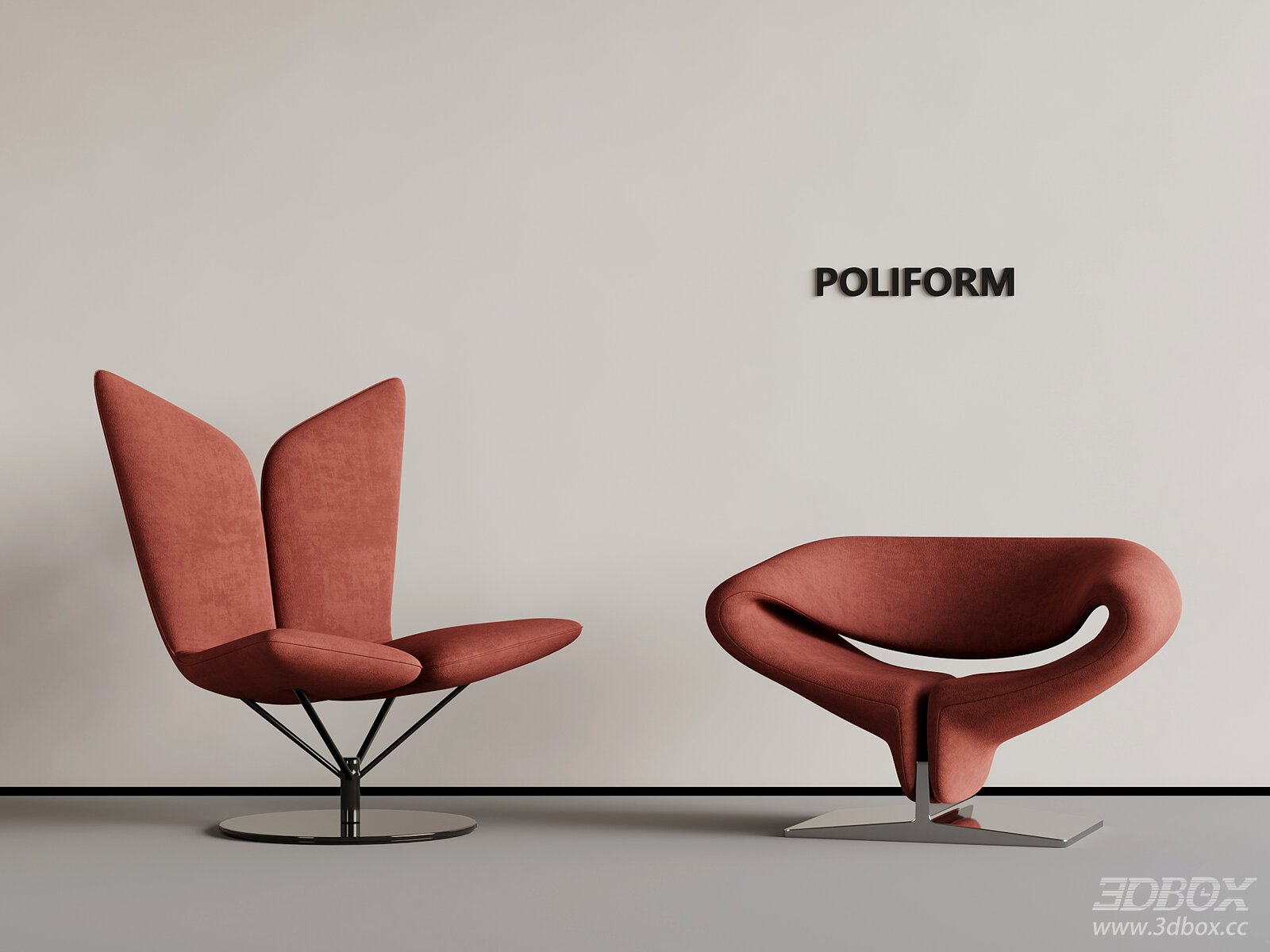 Modern Fabric Single Leisure Armchair Set