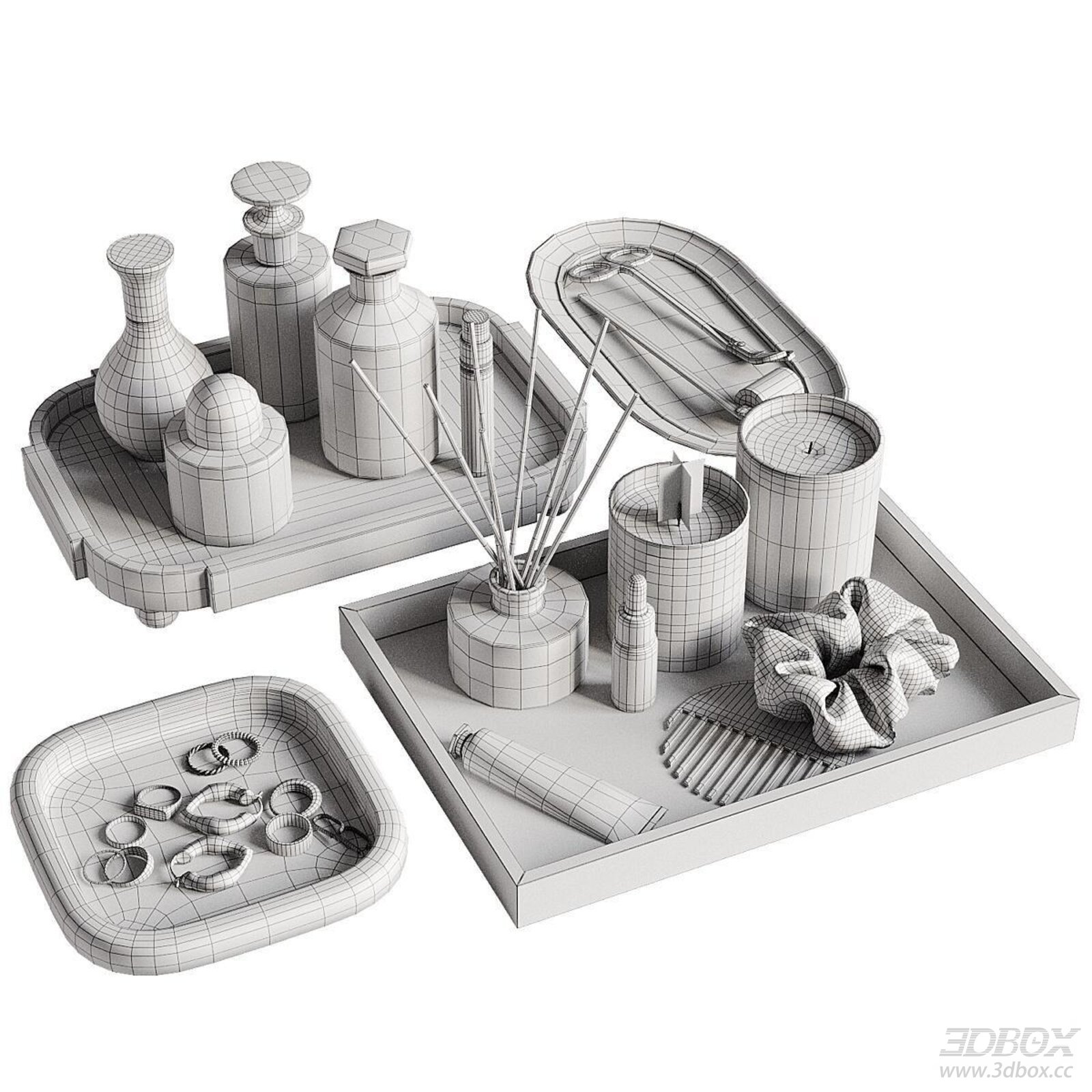 Dressing Table Decorative Accessory Set