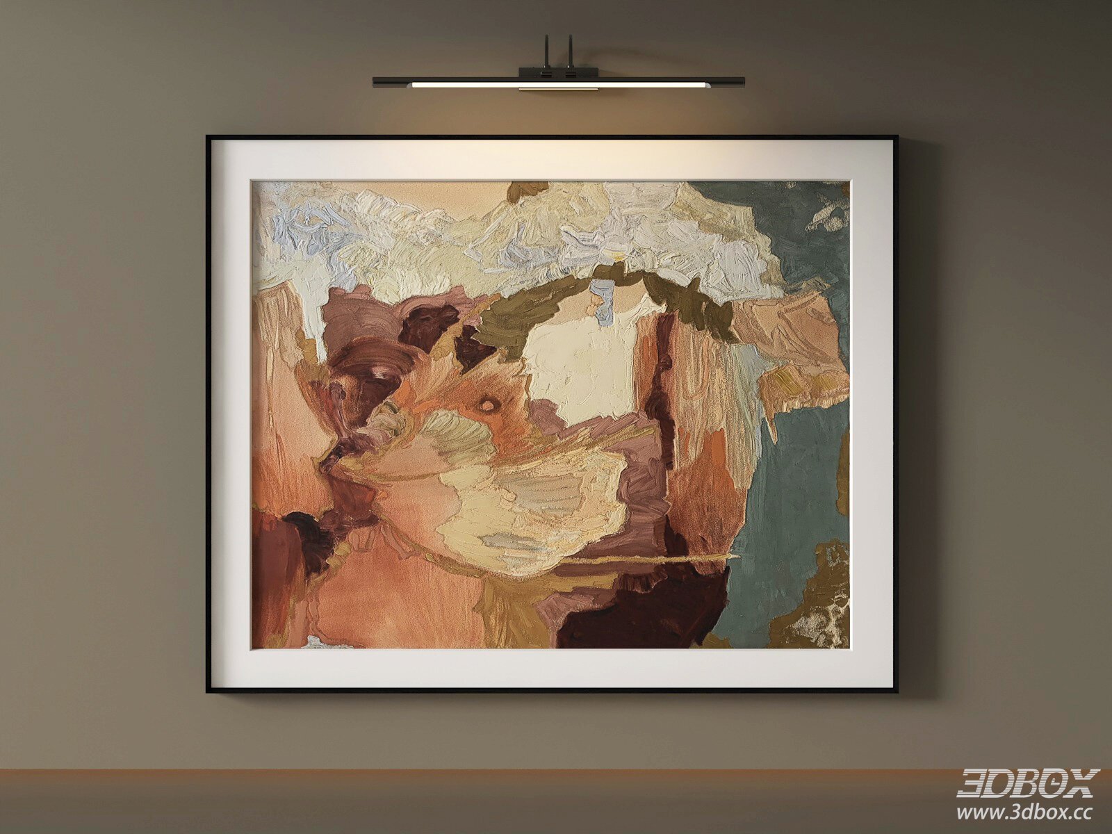 Italian Luxury Abstract Decorative Wall Art Frame