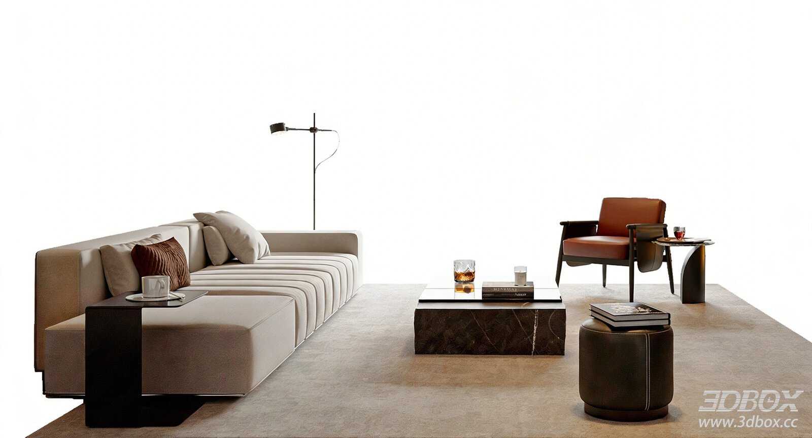 Modern Italian Style Living Room Sofa Furniture Set
