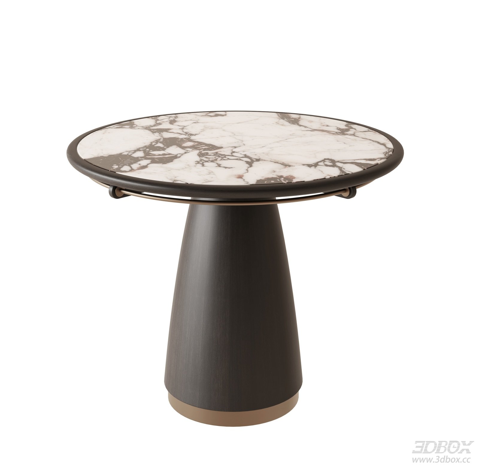 Modern Luxury Round Marble Top Dining Table