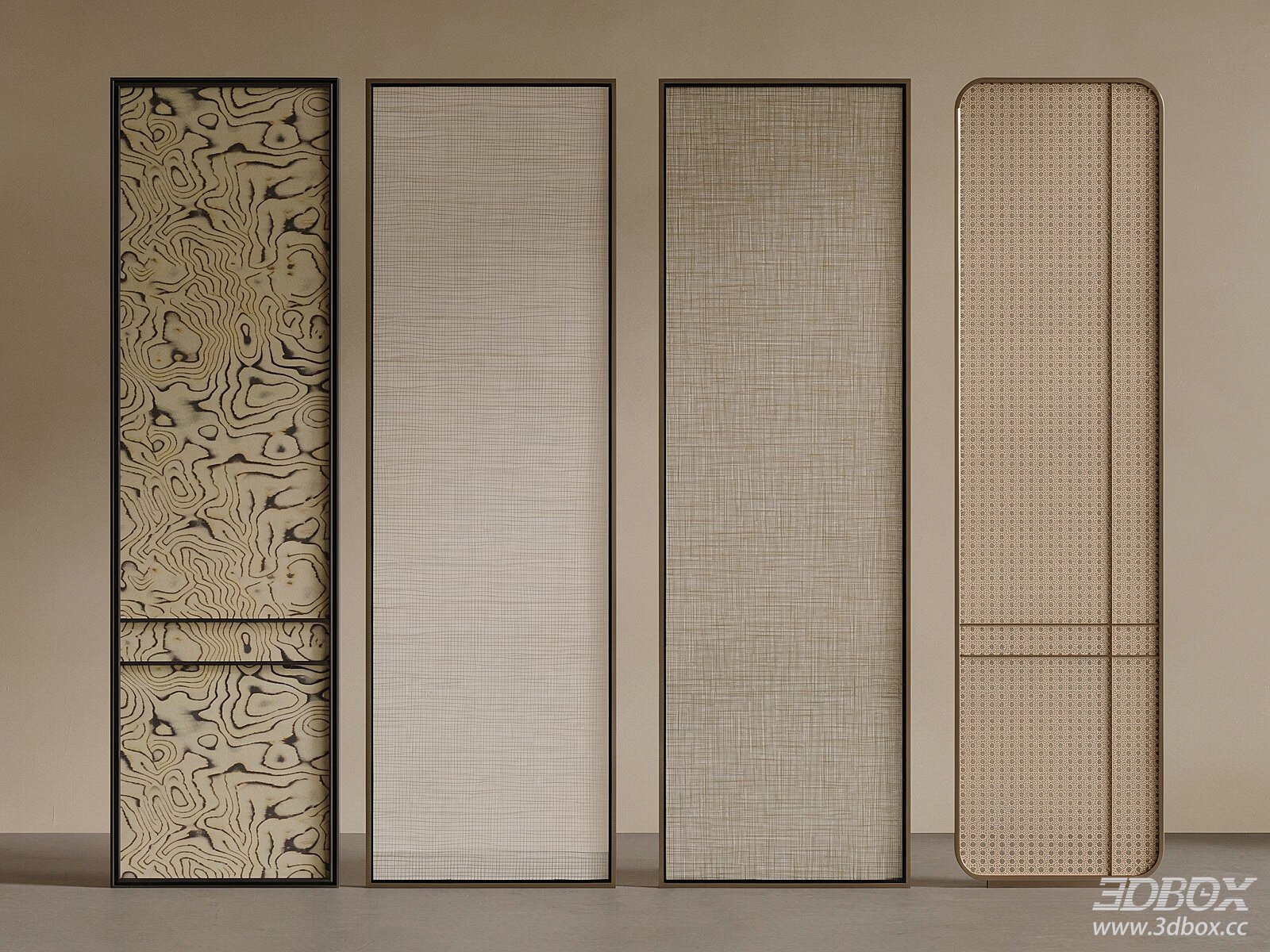 Modern Decorative Partition Screen Set