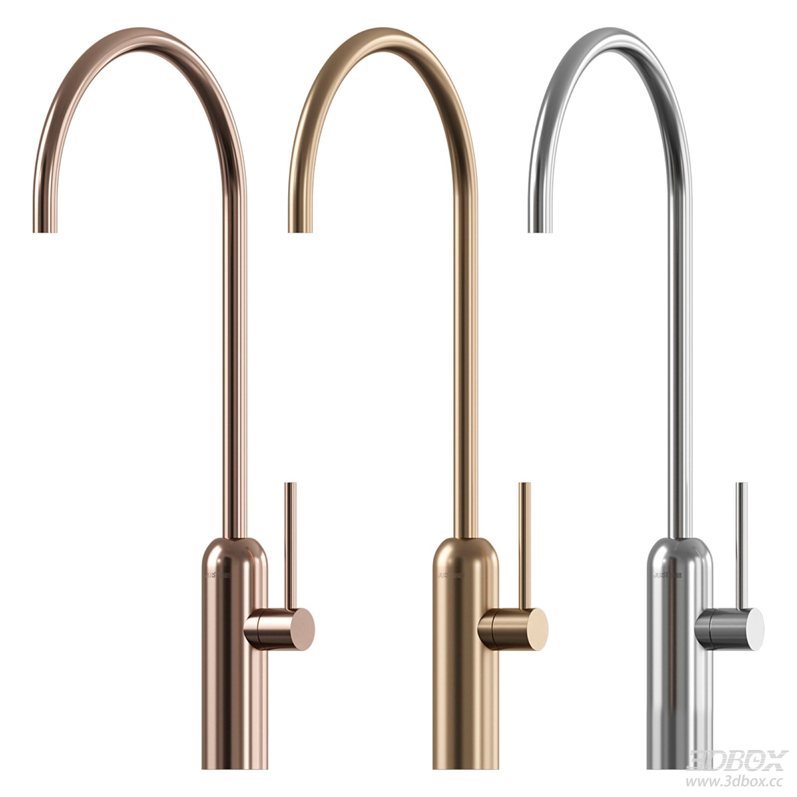 Minimalist Kitchen Bathroom Faucet Set in 3 Finishes