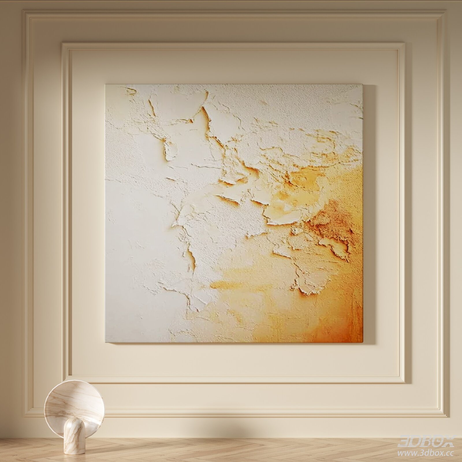 Modern Minimalist Abstract Textured Wall Painting