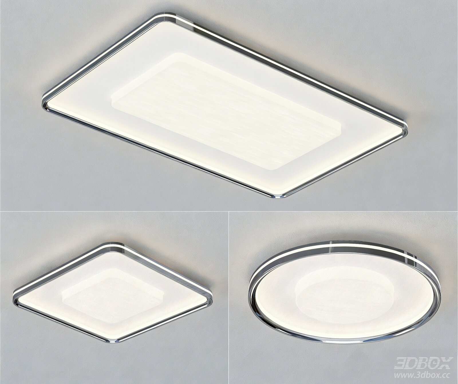 Modern Minimalist LED Ceiling Lamp Set