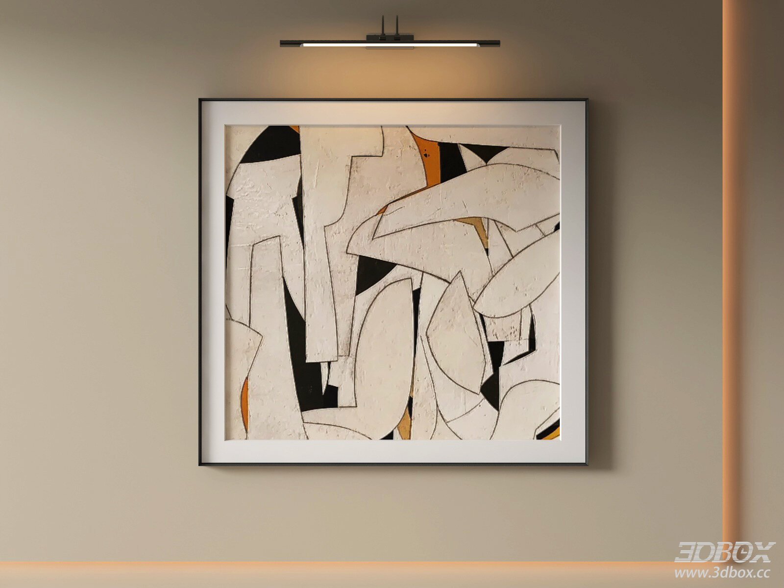 Modern Minimalist Abstract Framed Wall Art