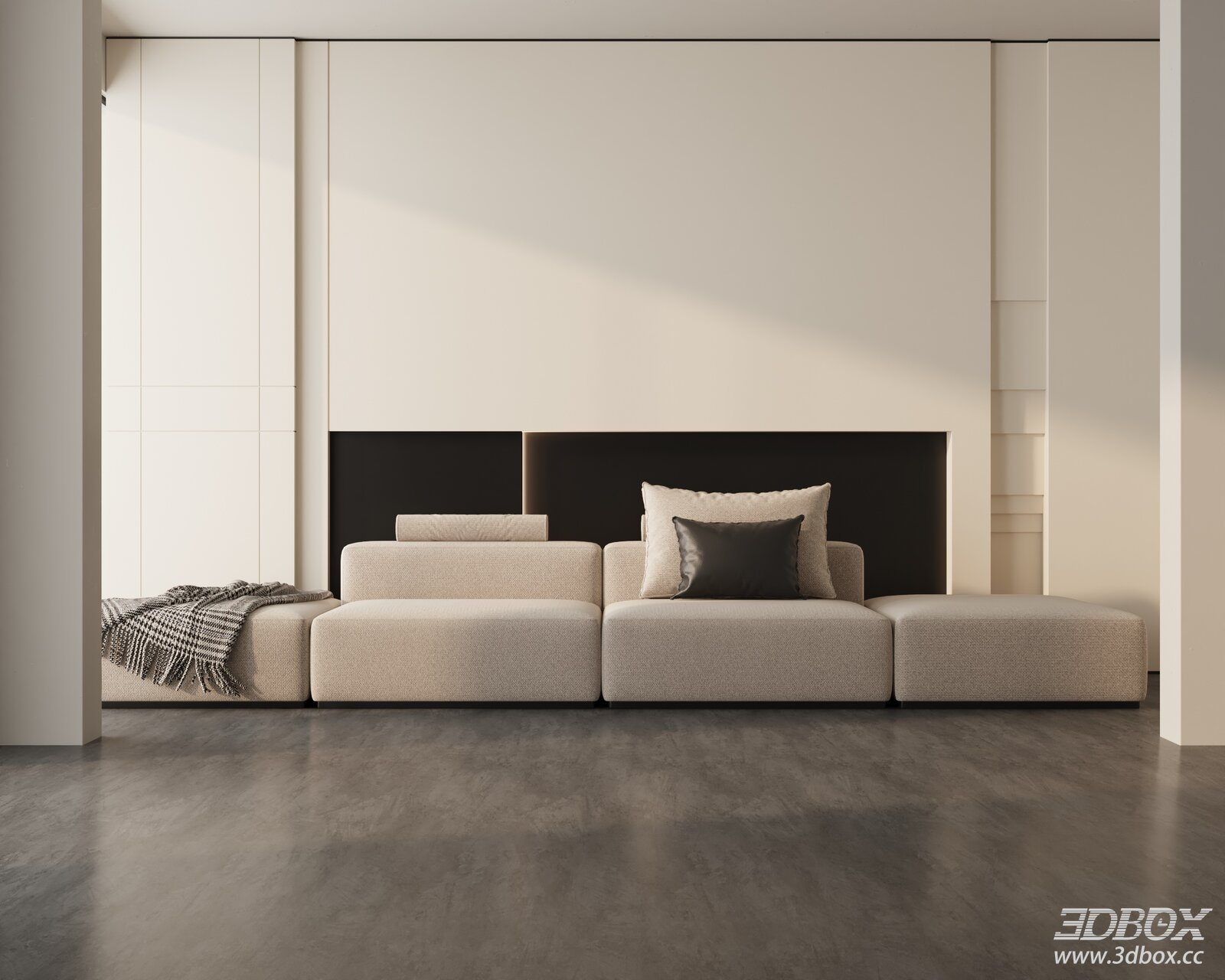 Modern Modular Fabric Sofa Set Living Room Furniture