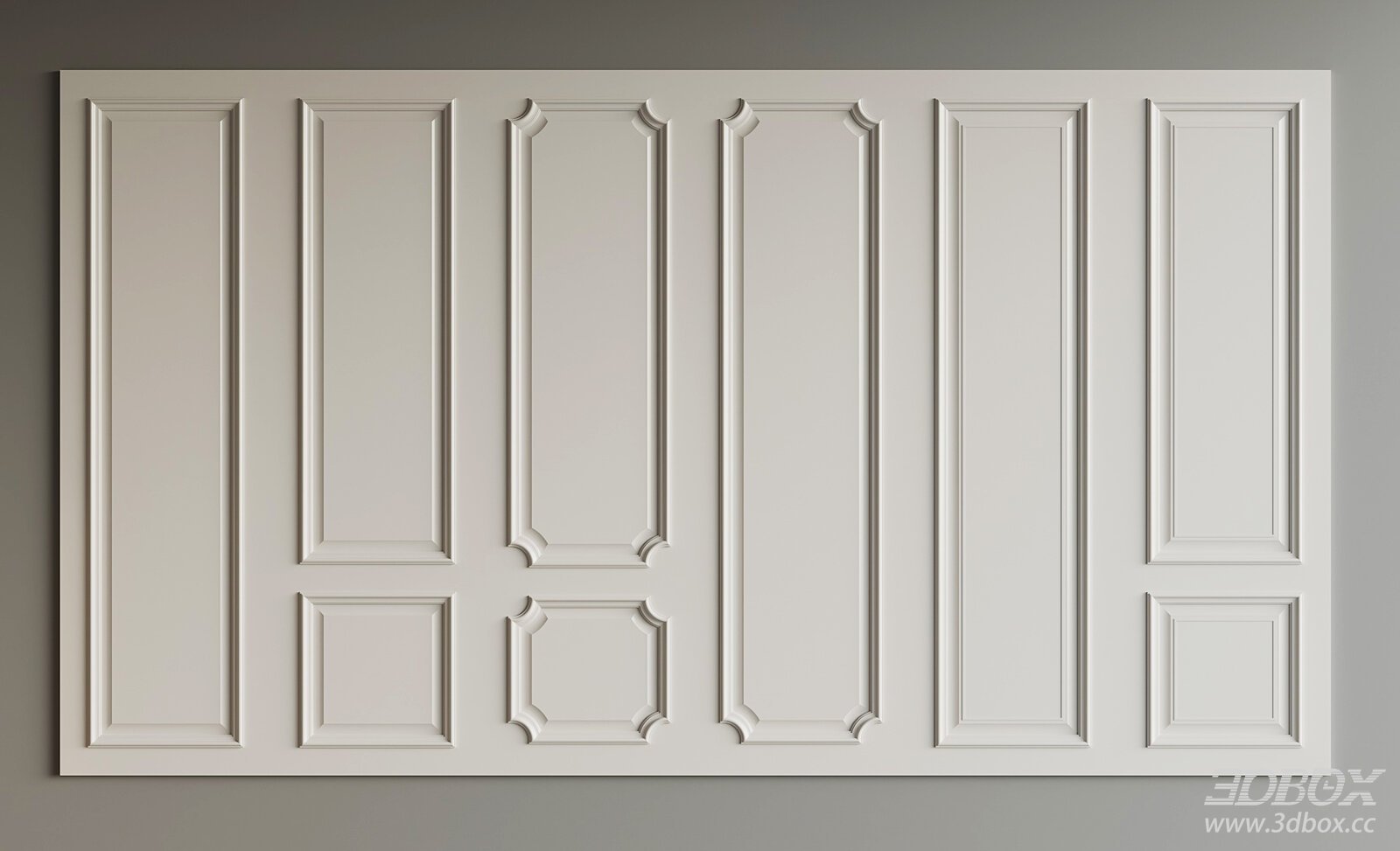 French Style Decorative Wall Panel Classic Interior Molding