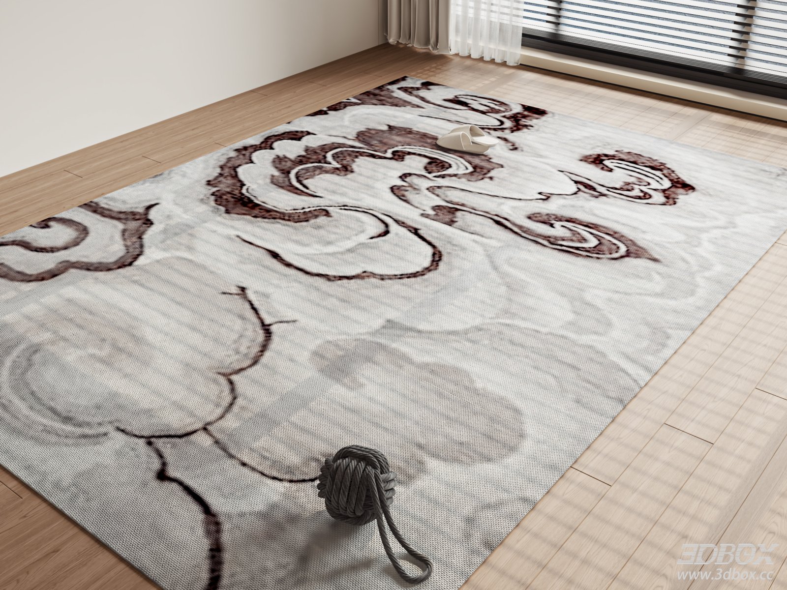 New Chinese Style Abstract Pattern Carpet