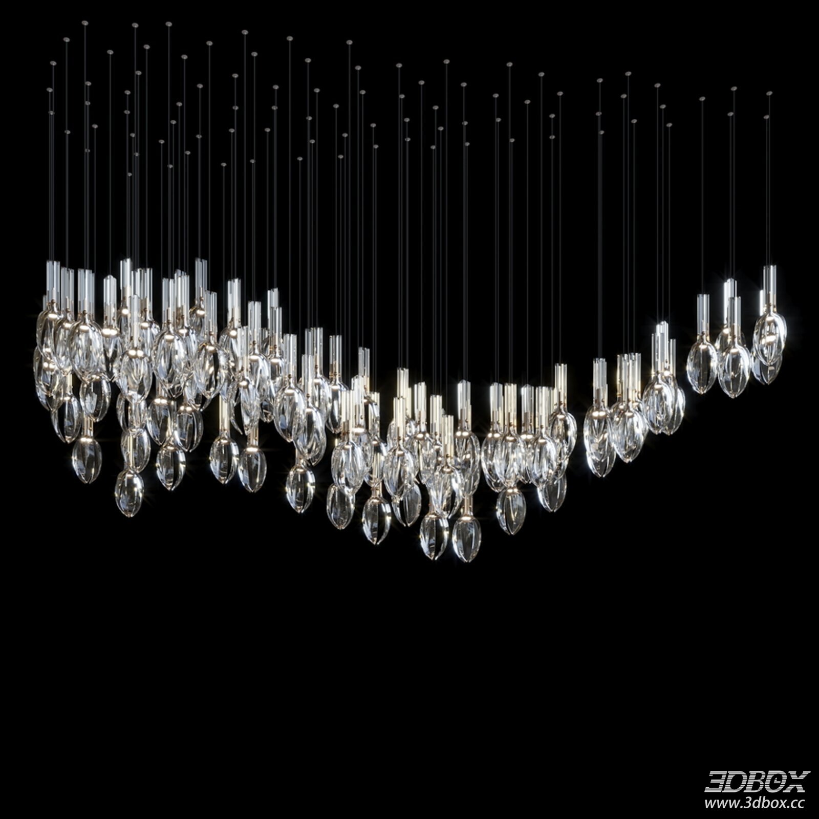 Modern Luxury Crystal Ceiling Chandelier