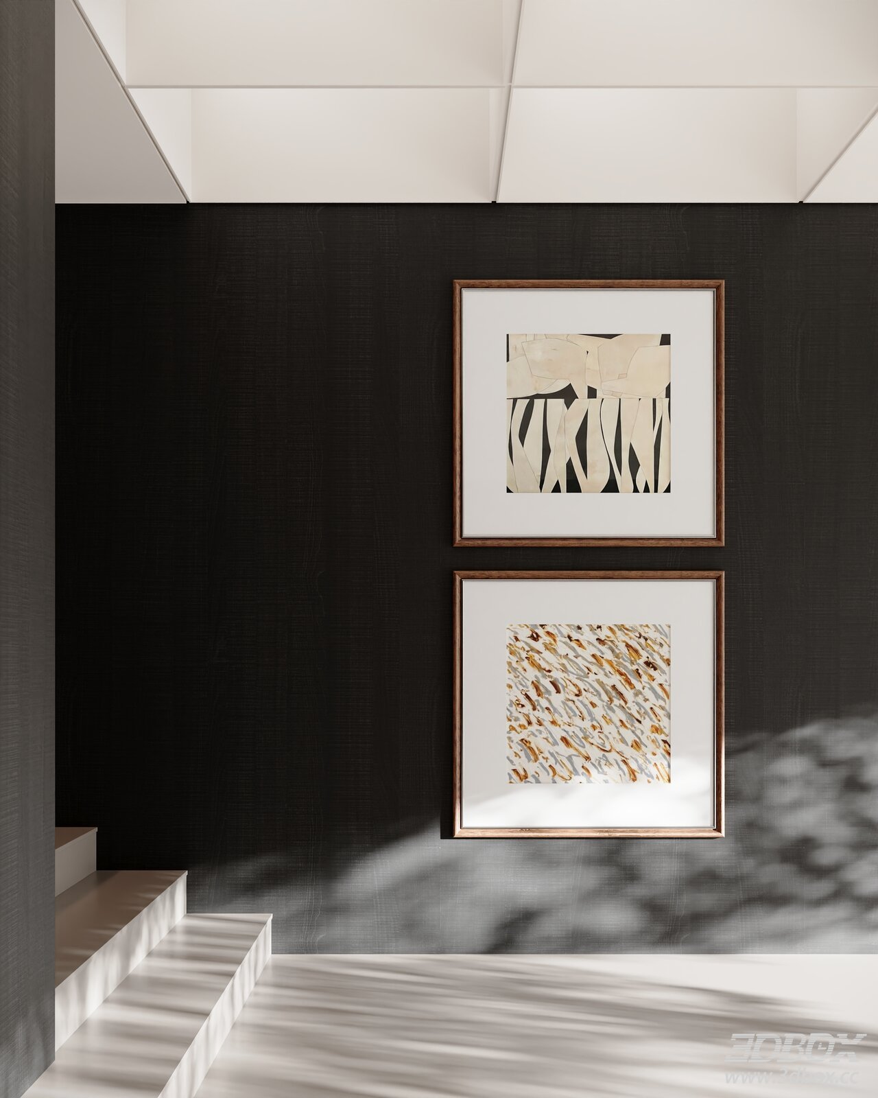 Italian Luxury Abstract Framed Wall Art Set