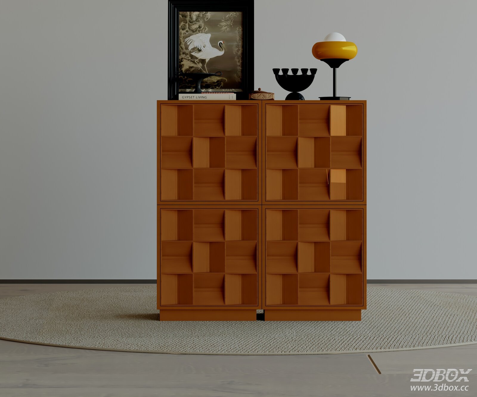 Modern Wooden Hallway Sideboard Cabinet