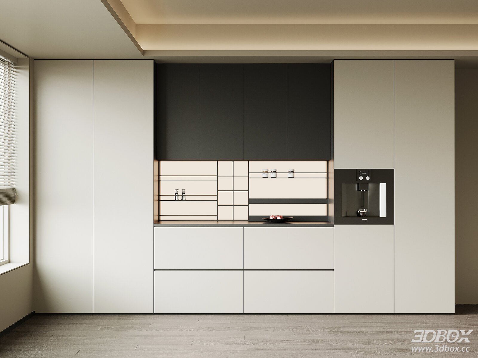 Modern Italian Minimalist Sideboard Cabinet
