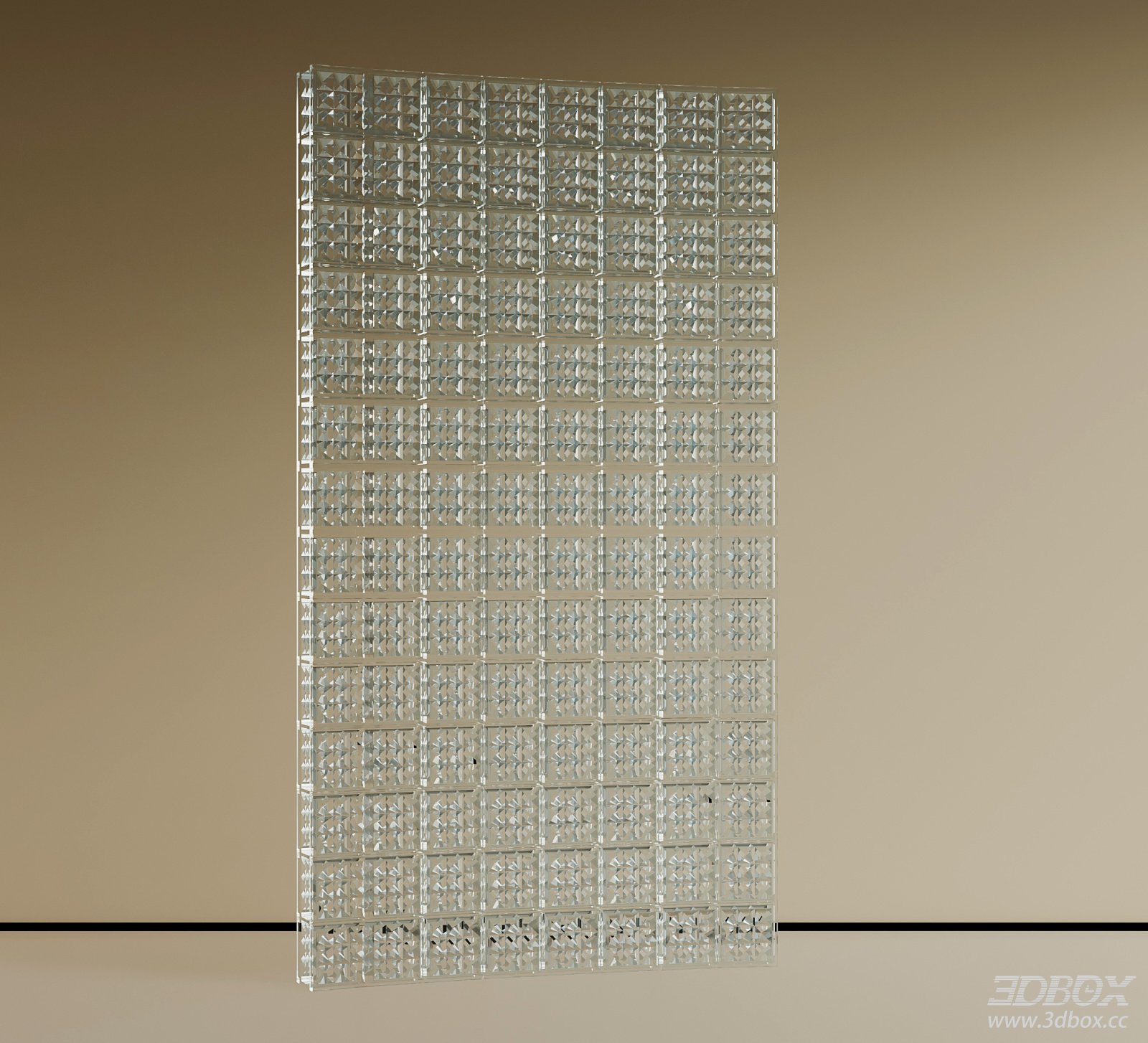 Textured Glass Partition Decorative Wall Panel