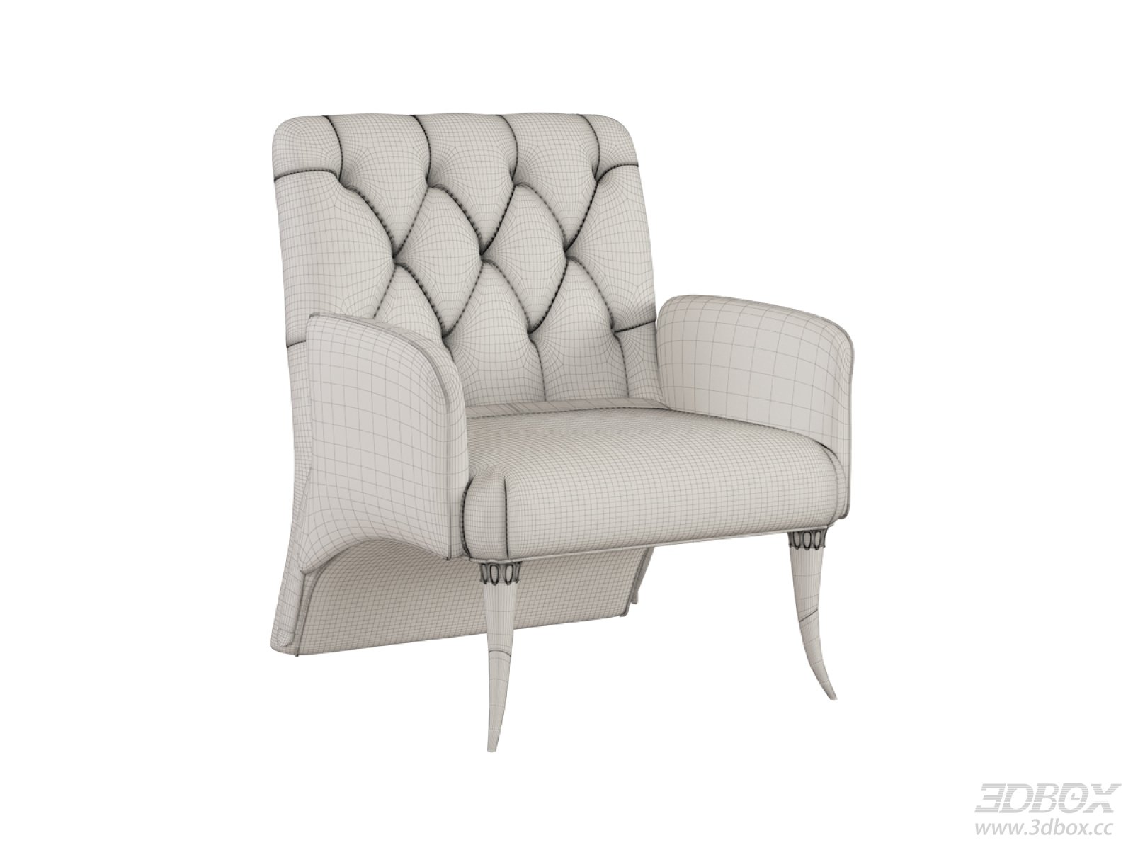 Villusso Tufted Upholstered Armchair