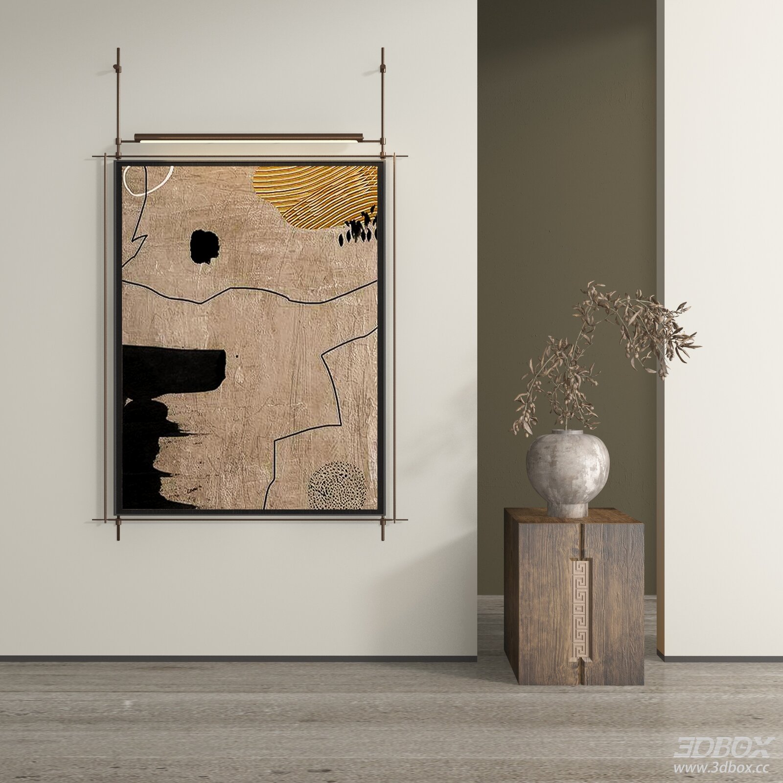 Modern Abstract Decorative Wall Art Frame Set