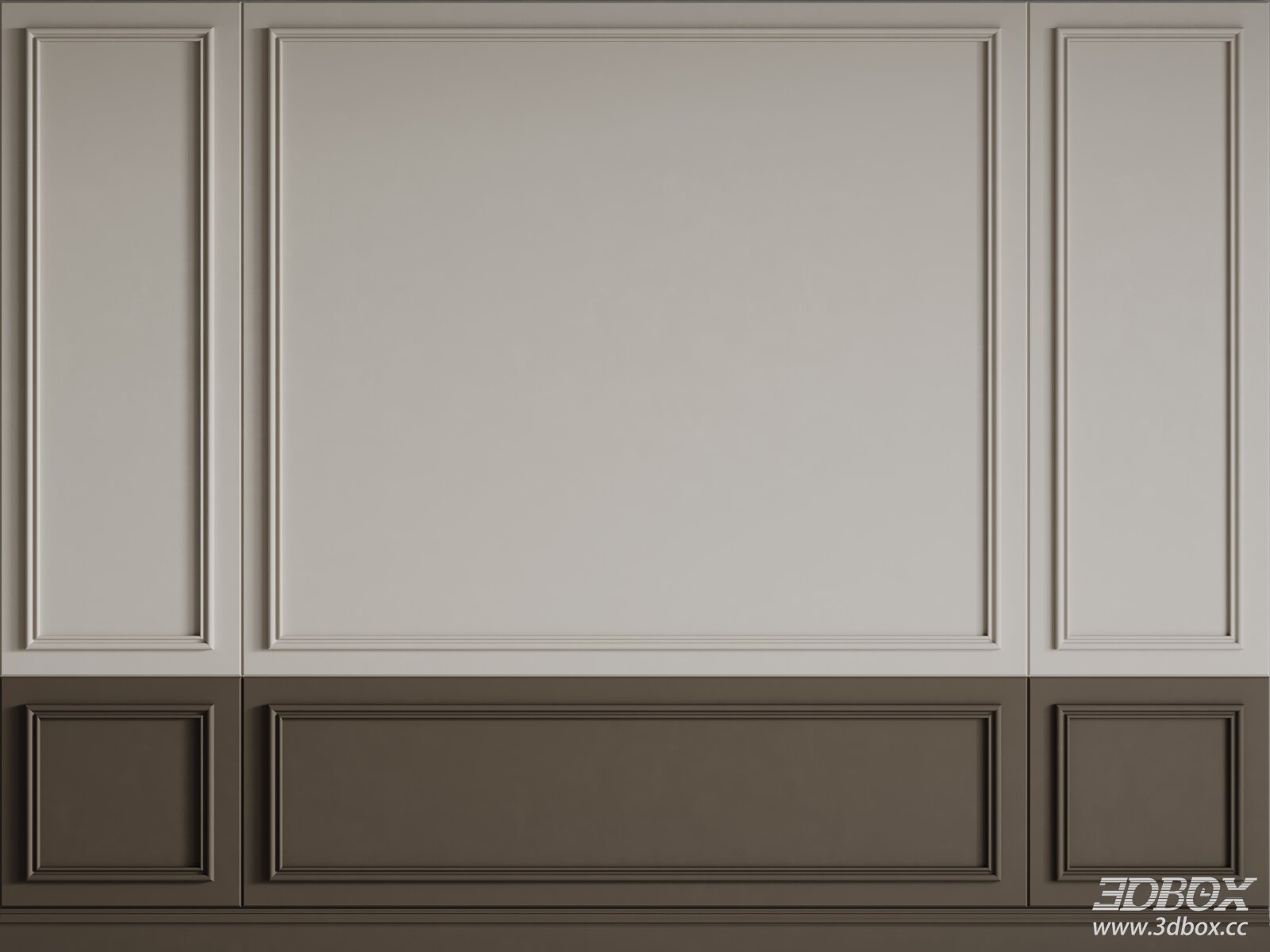 Classic Decorative Wall Panel Molding Wainscoting