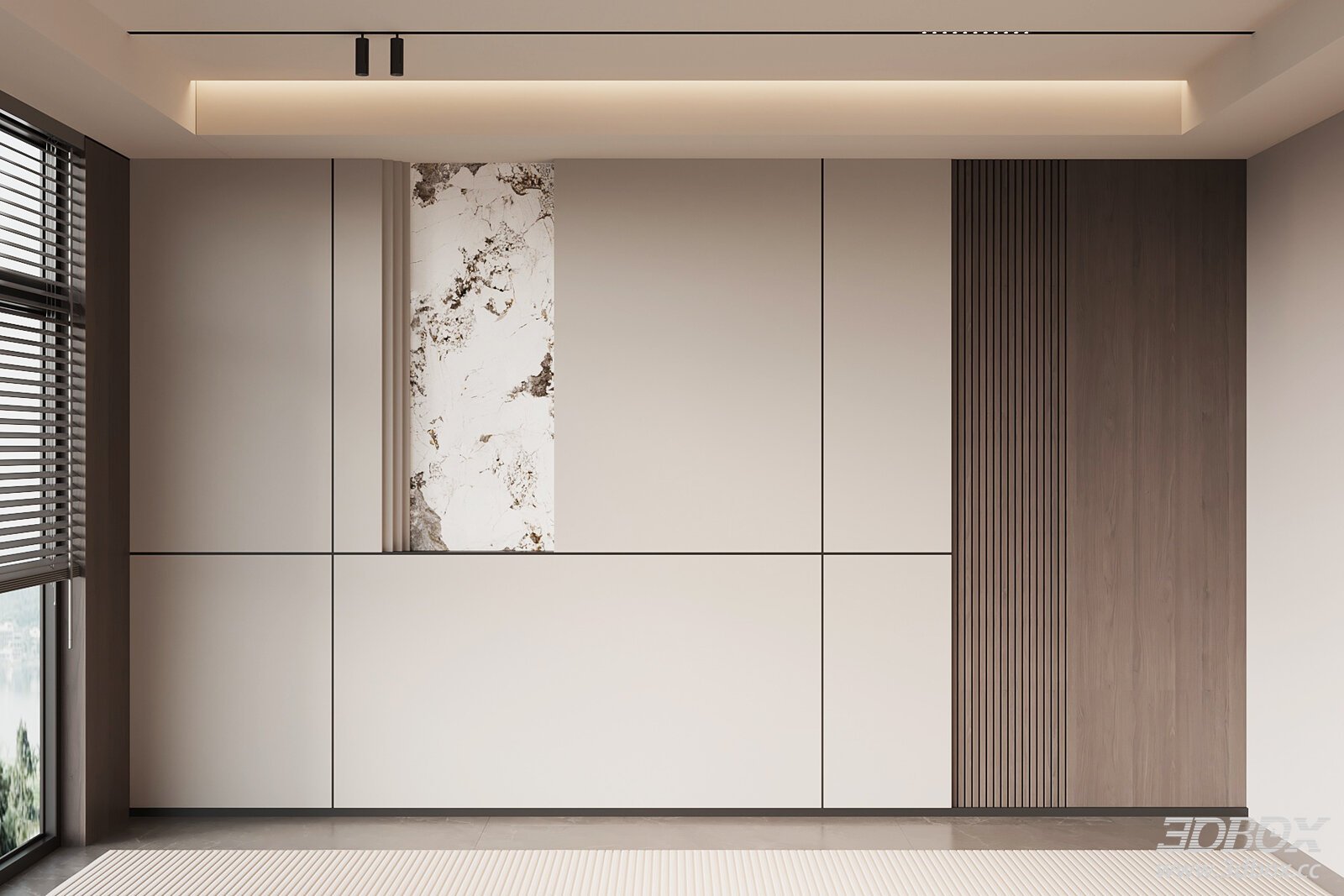 Modern Italian Style Accent Wall Panel