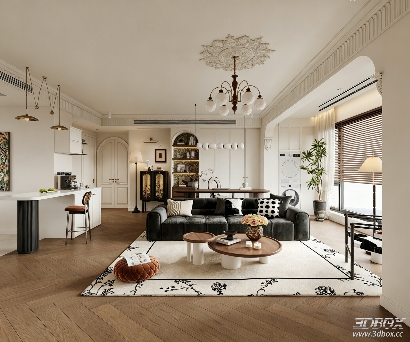 Modern Interior Scene