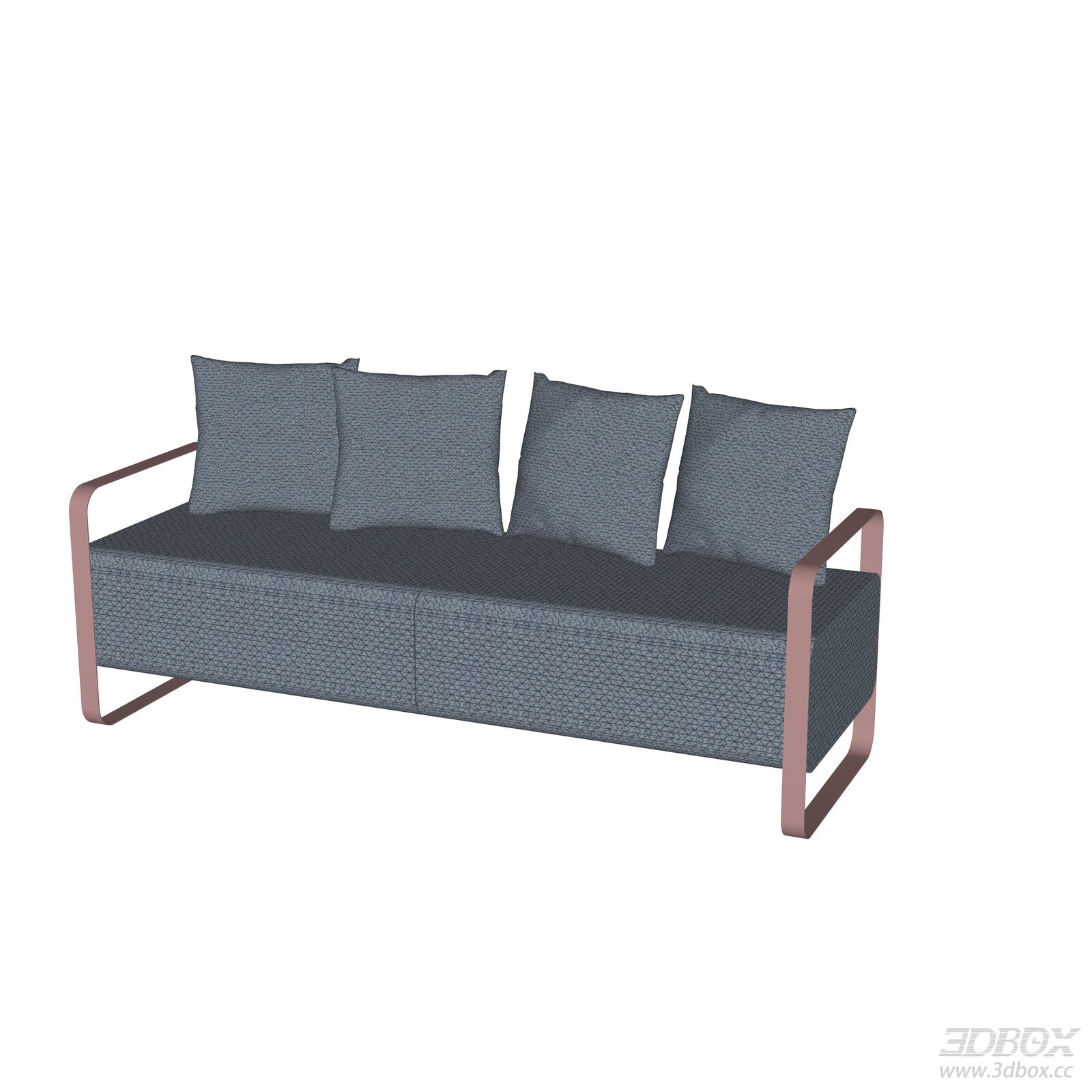 Modern Italian Style Fabric Multi-seat Sofa