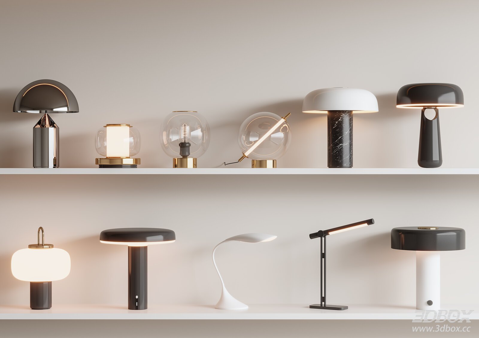 Modern Minimalist Table Lamp Set