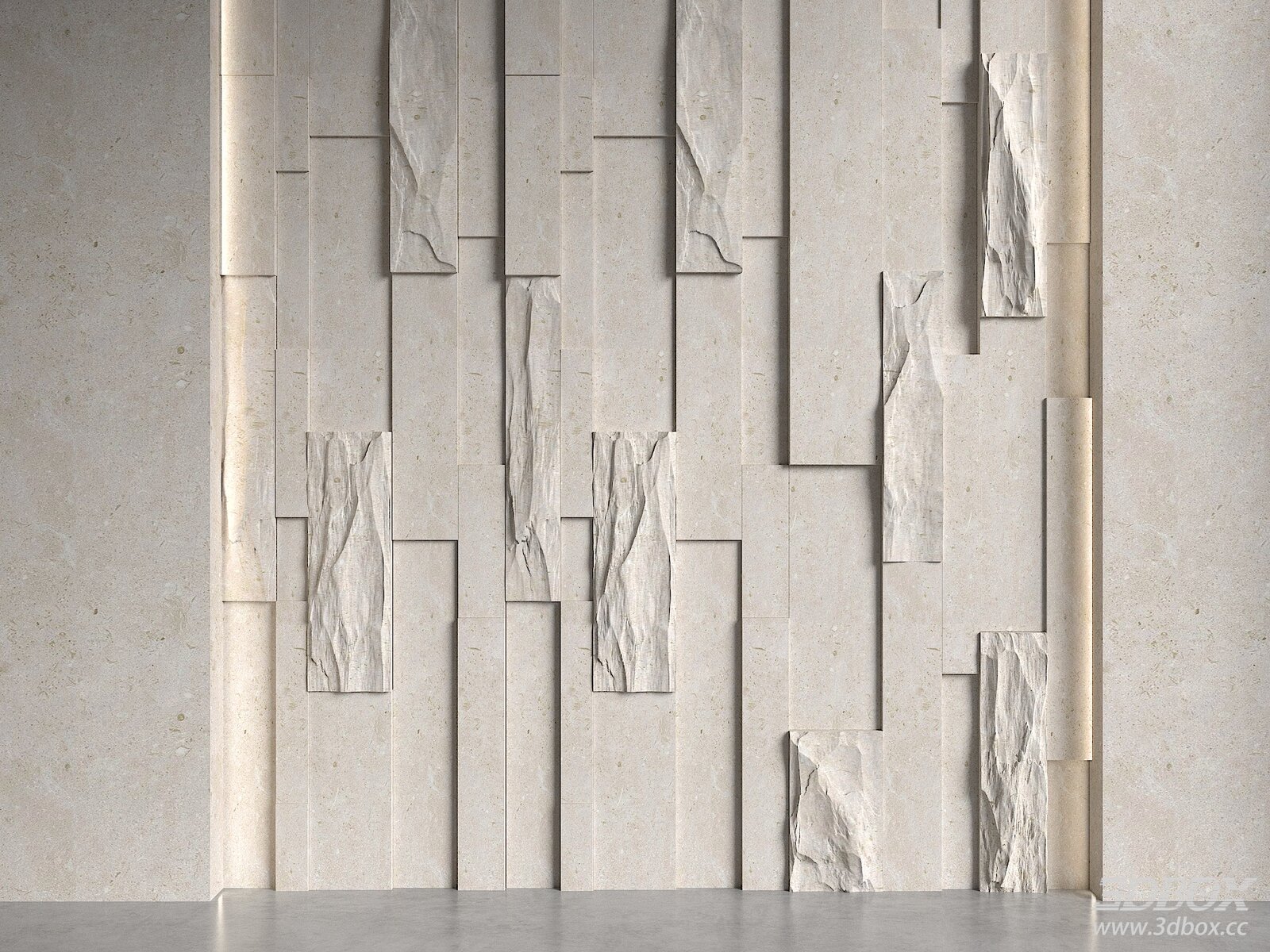 Modern Stone Feature Wall 3D Decorative Panel